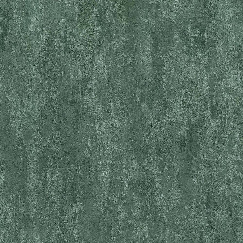 Kaeppel Tapete Putz Beton Grün Struktur Vliestapete Dunkelgrün glänzende Mustertapete Bis zu 55% Rabatt