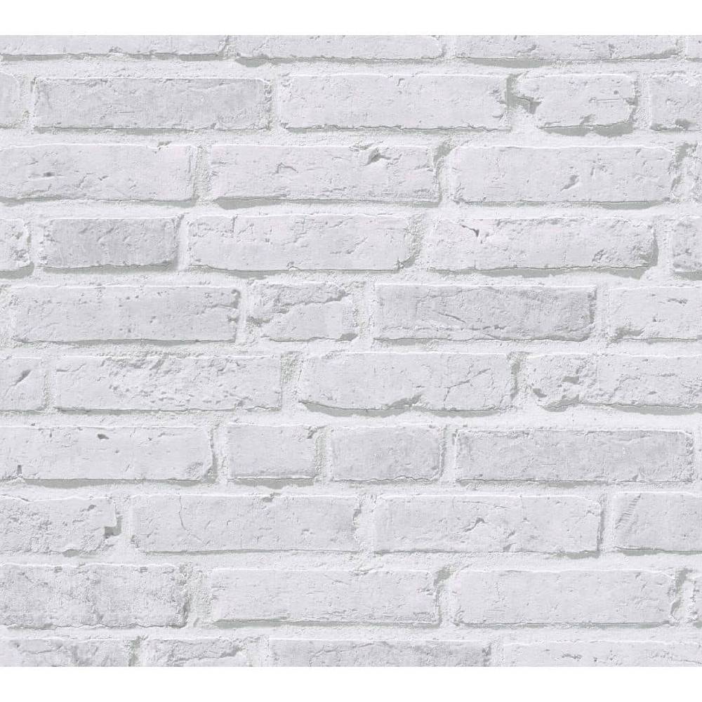 Kaeppel A.S. Création Vliestapete Wood and Stone Tapete in Steinoptik Backstein grau Begrenzt auf 3 Tage