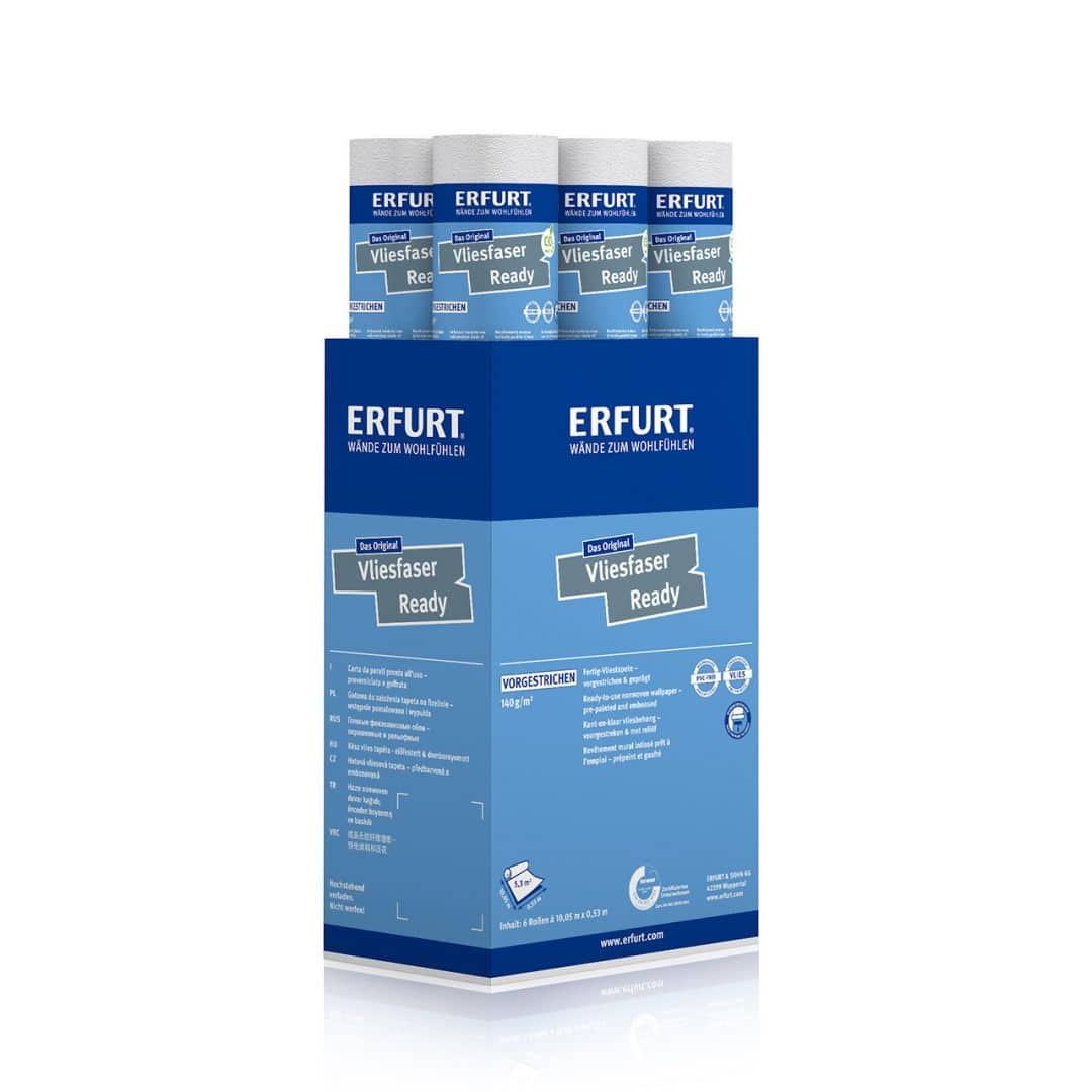 Kaeppel Erfurt Vliesfaser-Tapete Ready 305 50% Rabatt für begrenzte Zeit