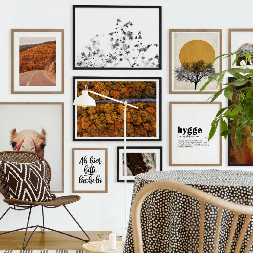 Kaeppel Poster Kubistika - Wintermorgen Top Angebot