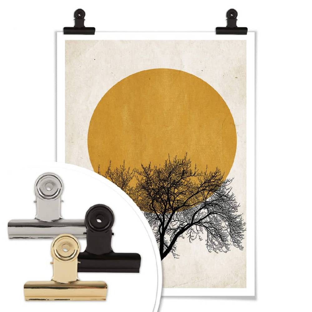 Kaeppel Poster Kubistika - Wintermorgen Top Angebot