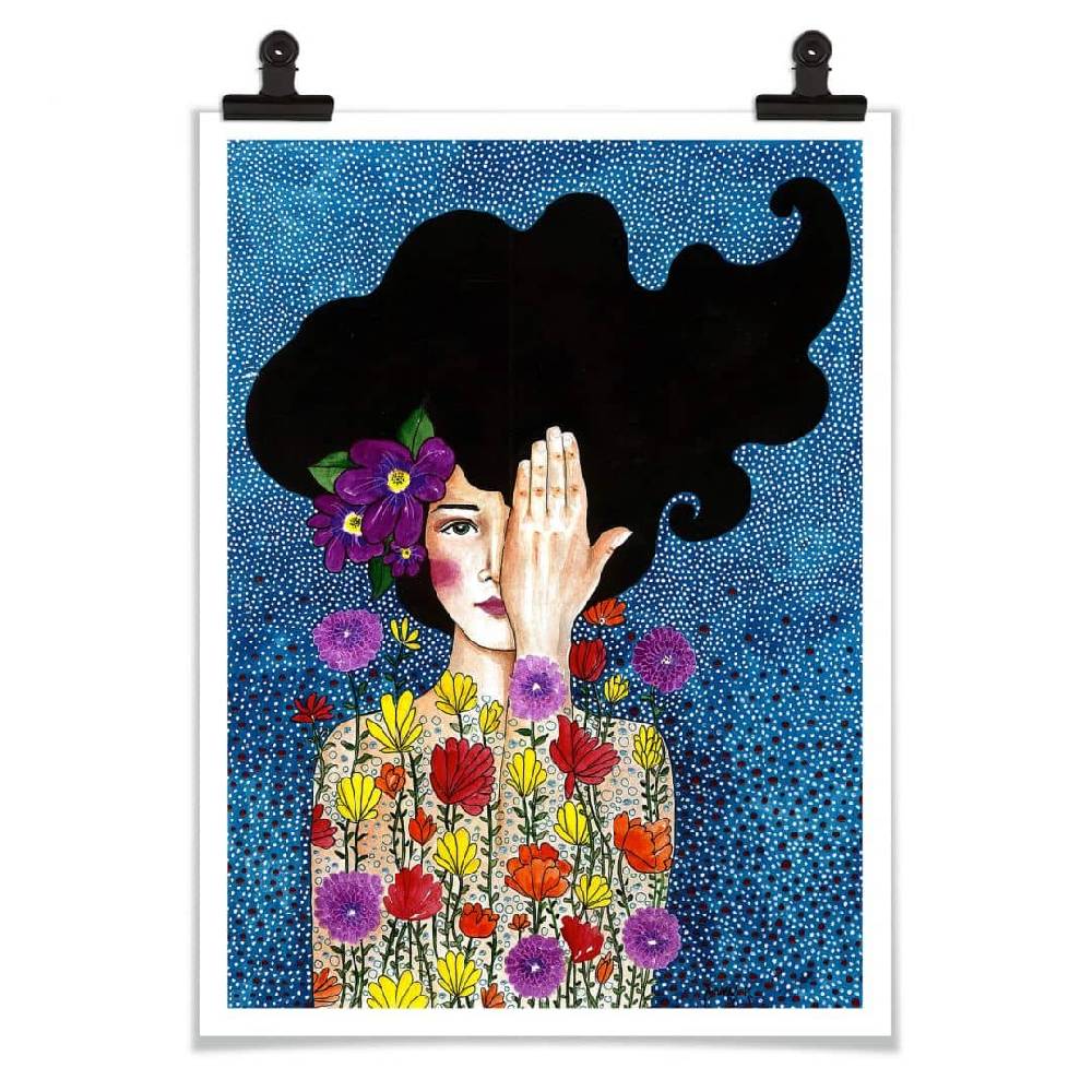 Kaeppel Poster Hülya - Erinnerungen verlieren Zeitlich begrenztes Angebot