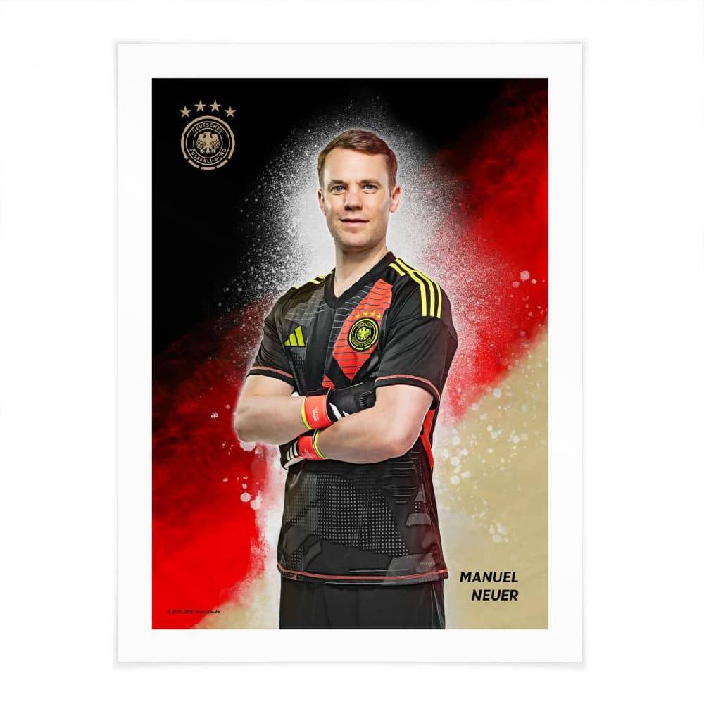 Kaeppel Poster, Wandbild DFB Neuer Blitzangebot