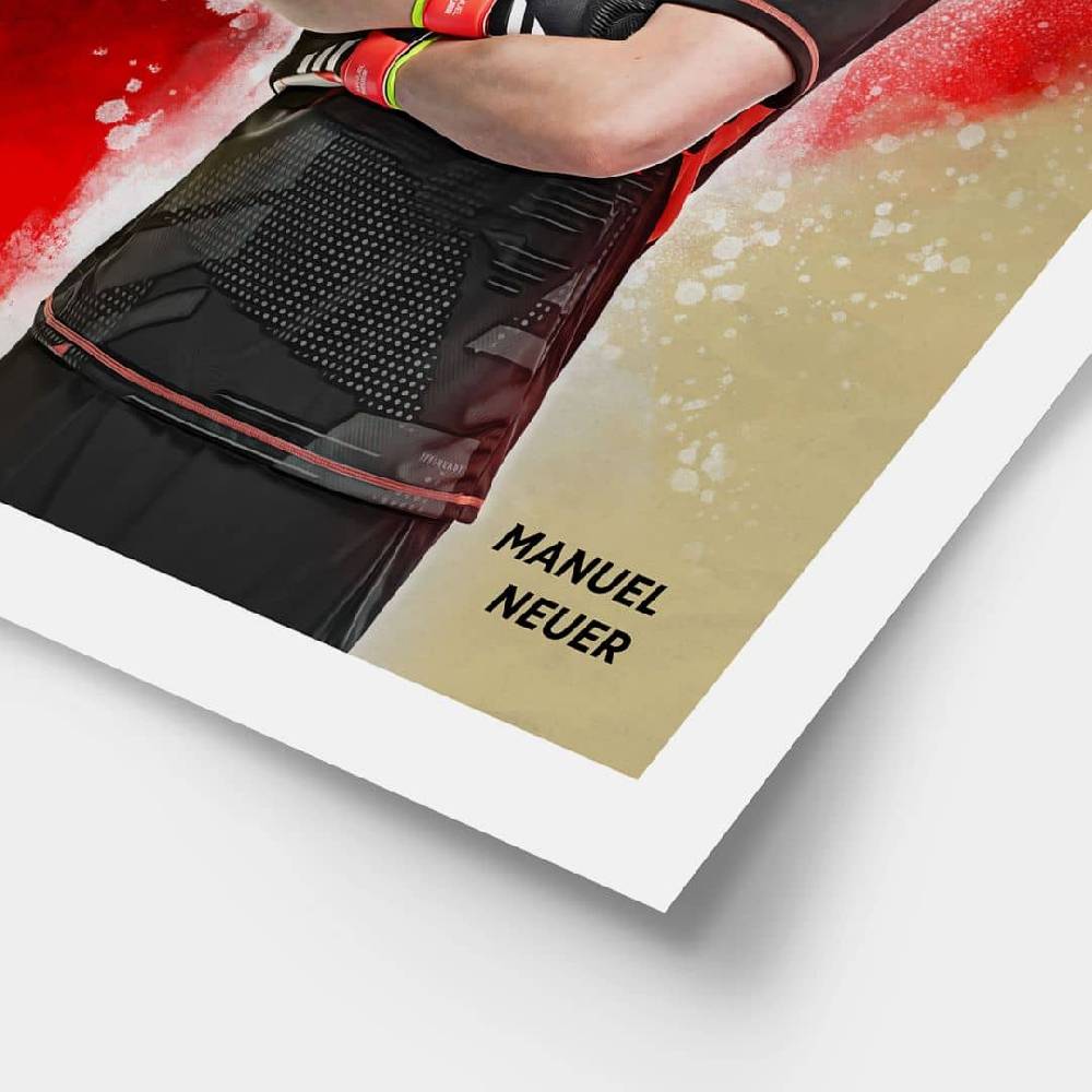 Kaeppel Poster, Wandbild DFB Neuer Blitzangebot