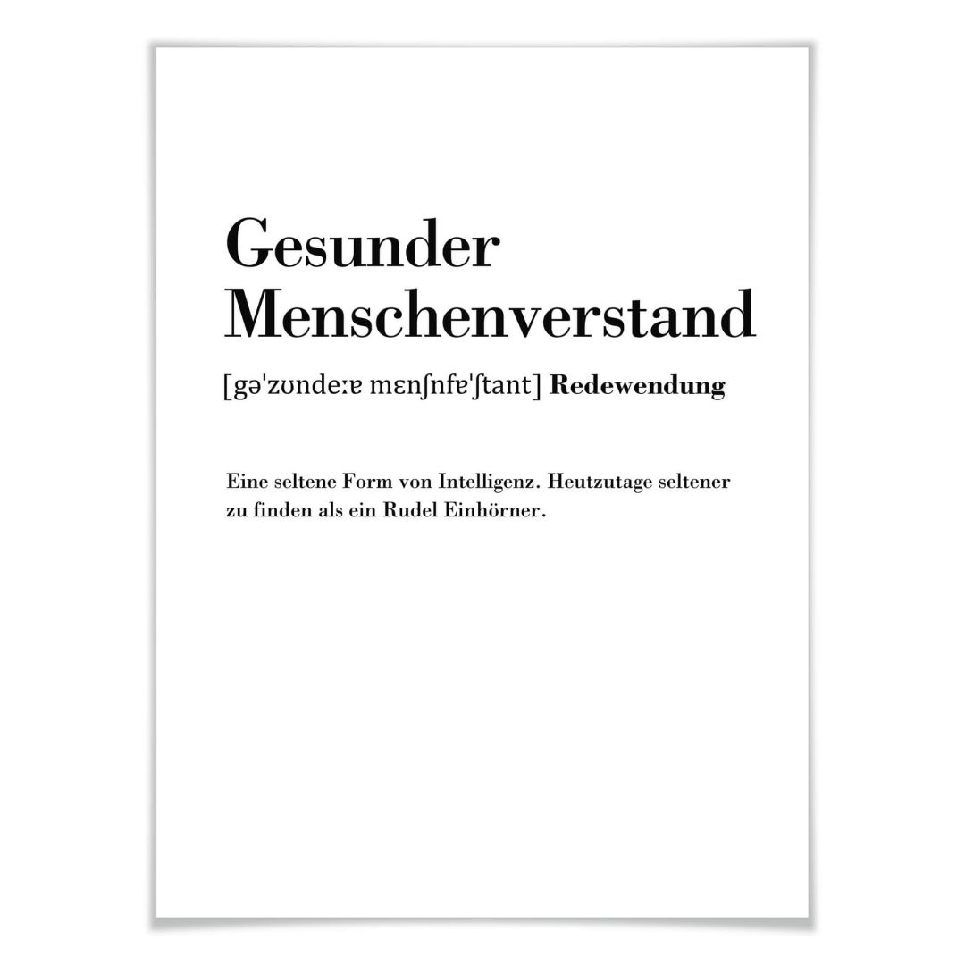 Kaeppel Poster Grammatik - Gesunder Menschenverstand Riesige Ersparnisse