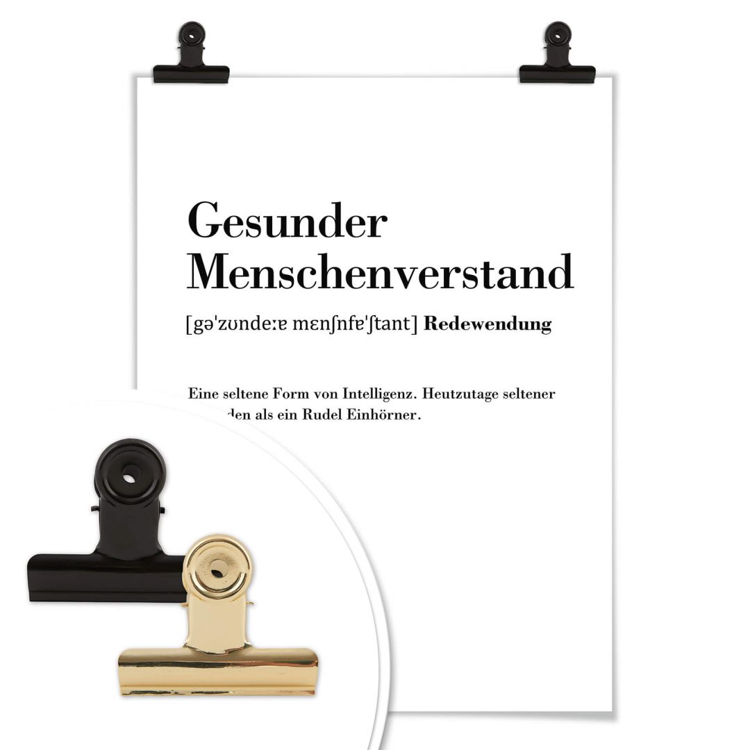 Kaeppel Poster Grammatik - Gesunder Menschenverstand Riesige Ersparnisse