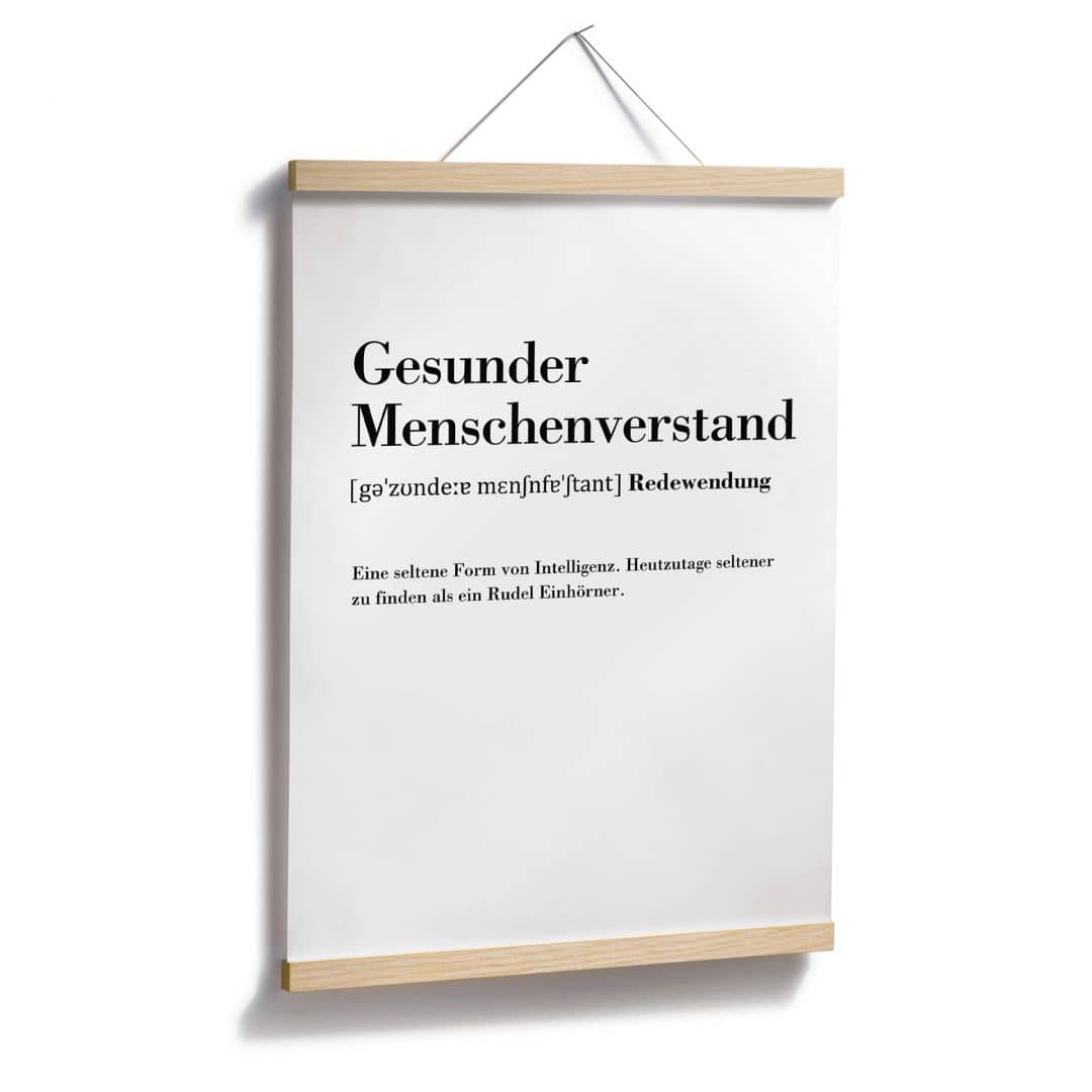 Kaeppel Poster Grammatik - Gesunder Menschenverstand Riesige Ersparnisse
