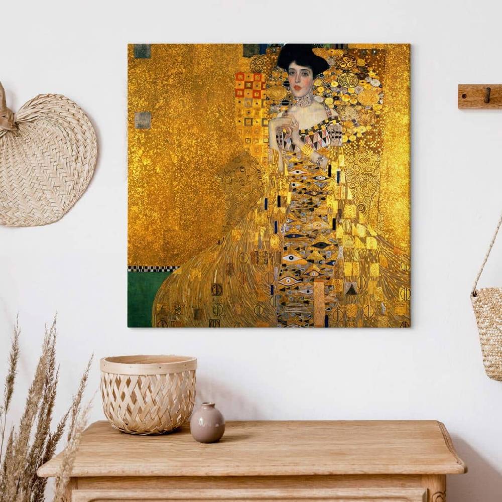Kaeppel Leinwandbild Klimt - Bildnis der Adele Bloch-Bauer Vierteljährliche Förderung