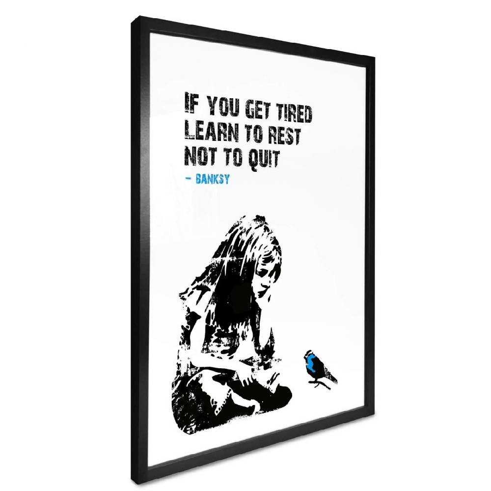 Kaeppel Poster Banksy - If you get tired Black Friday Preise