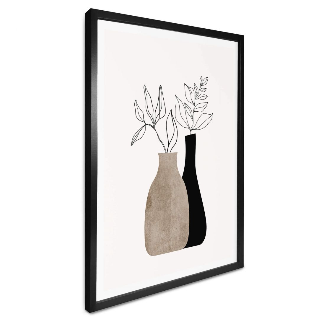 Kaeppel Poster Kubistika - Minimalistische Pflanzen Angebote