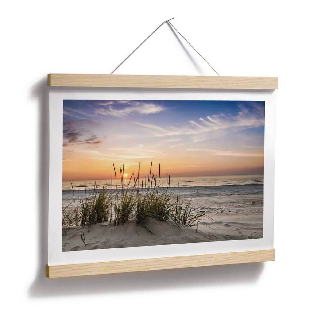 Kaeppel Poster Düne am Strand bei Sonnenuntergang Limitierter Zeitrabatt