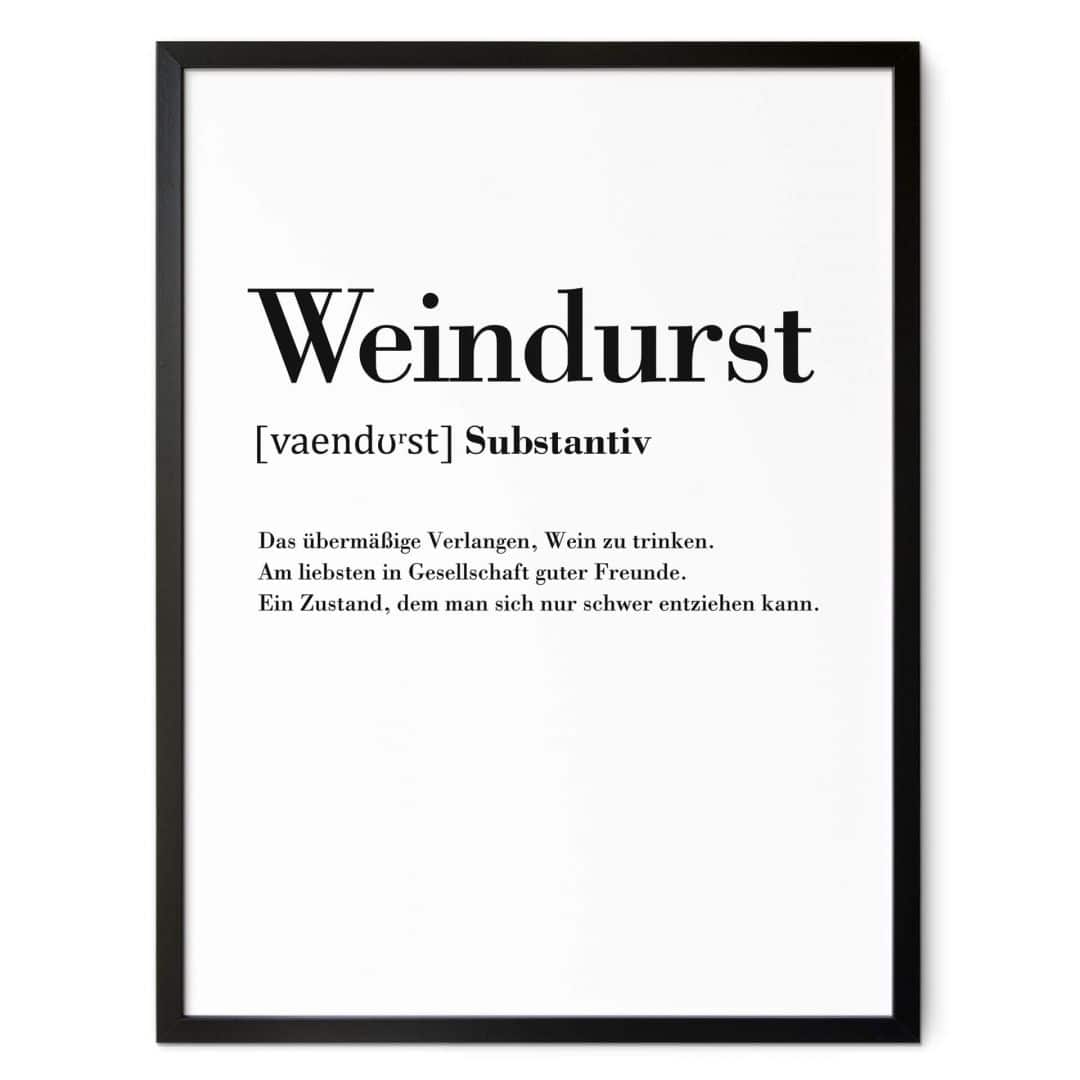 Kaeppel Poster Grammatik - Weindurst Fabrik Onlineshop