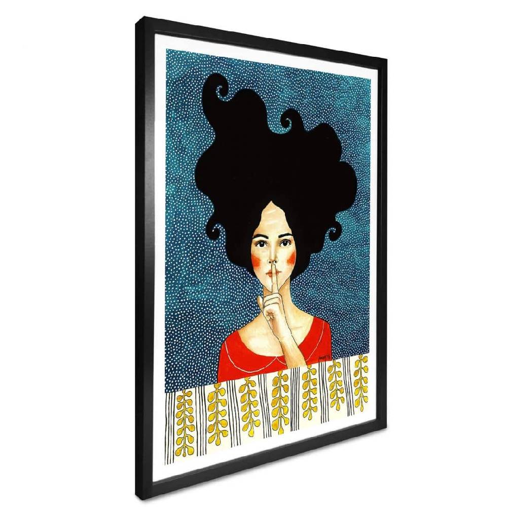 Kaeppel Poster Hülya - Stille Versandkostenfrei