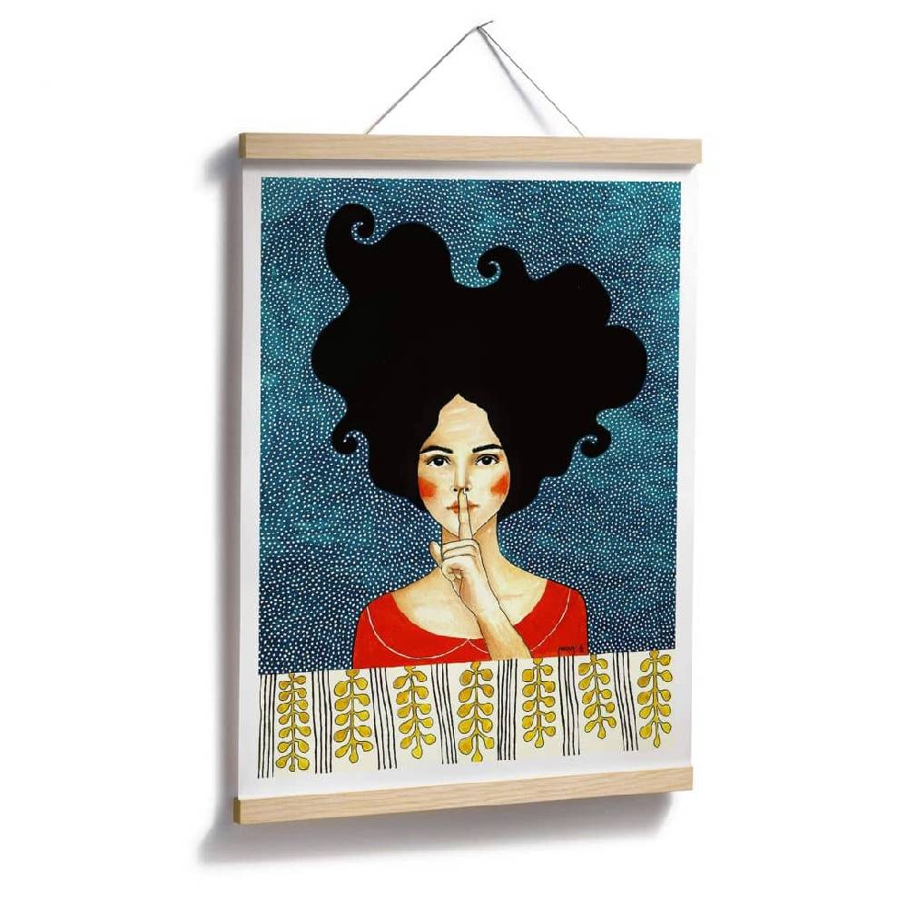 Kaeppel Poster Hülya - Stille Versandkostenfrei