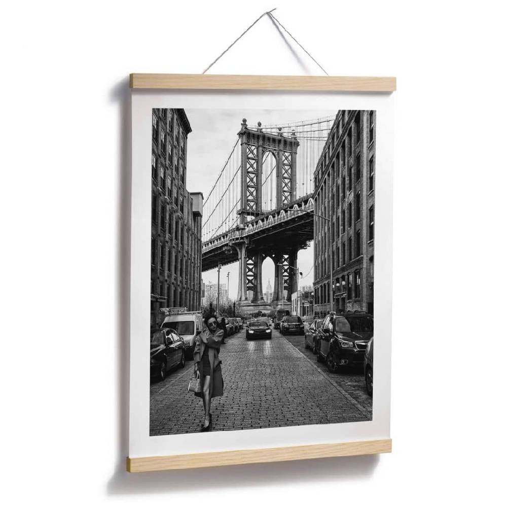 Kaeppel Poster Bolton - Stilvoll in Manhattan mit ikonischer Brooklyn Bridge Black Friday