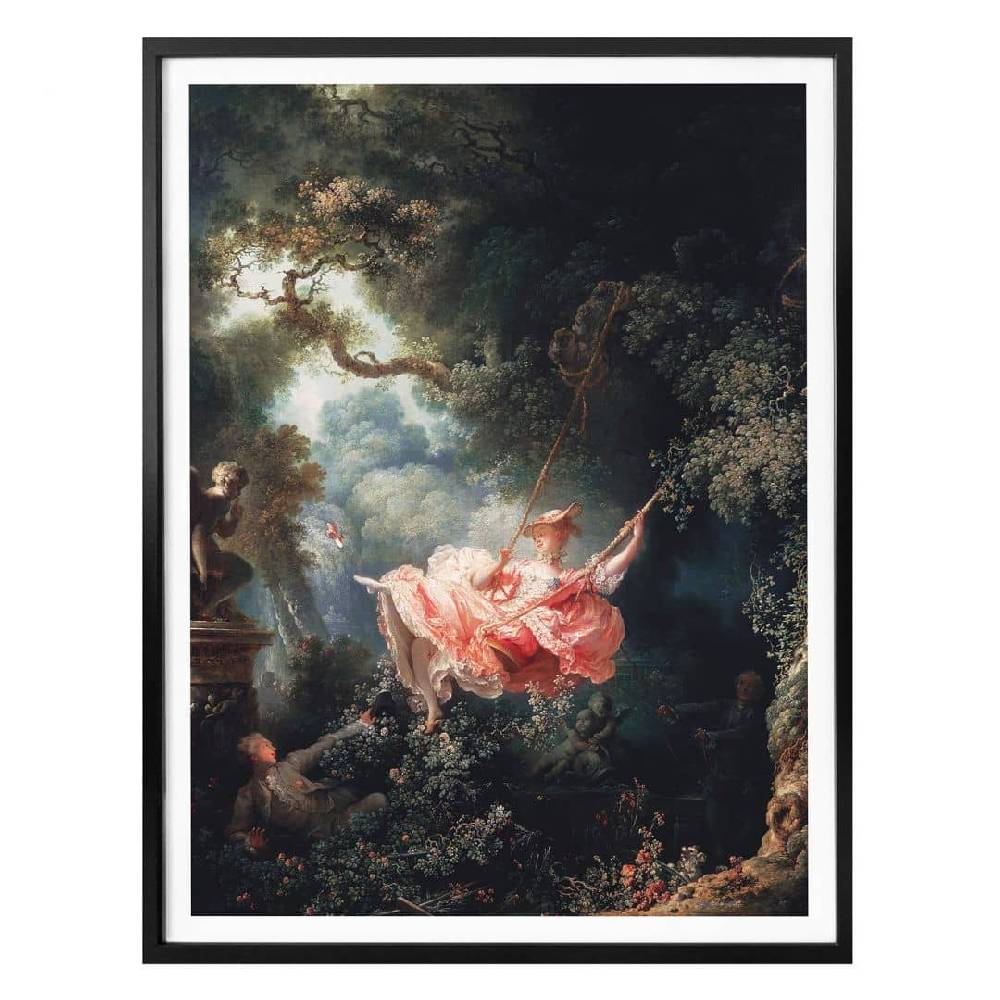 Kaeppel Poster Fragonard - Die Schaukel