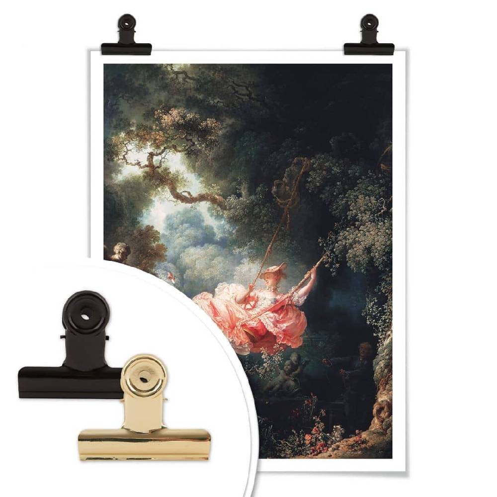 Kaeppel Poster Fragonard - Die Schaukel Valentinstagsangebot