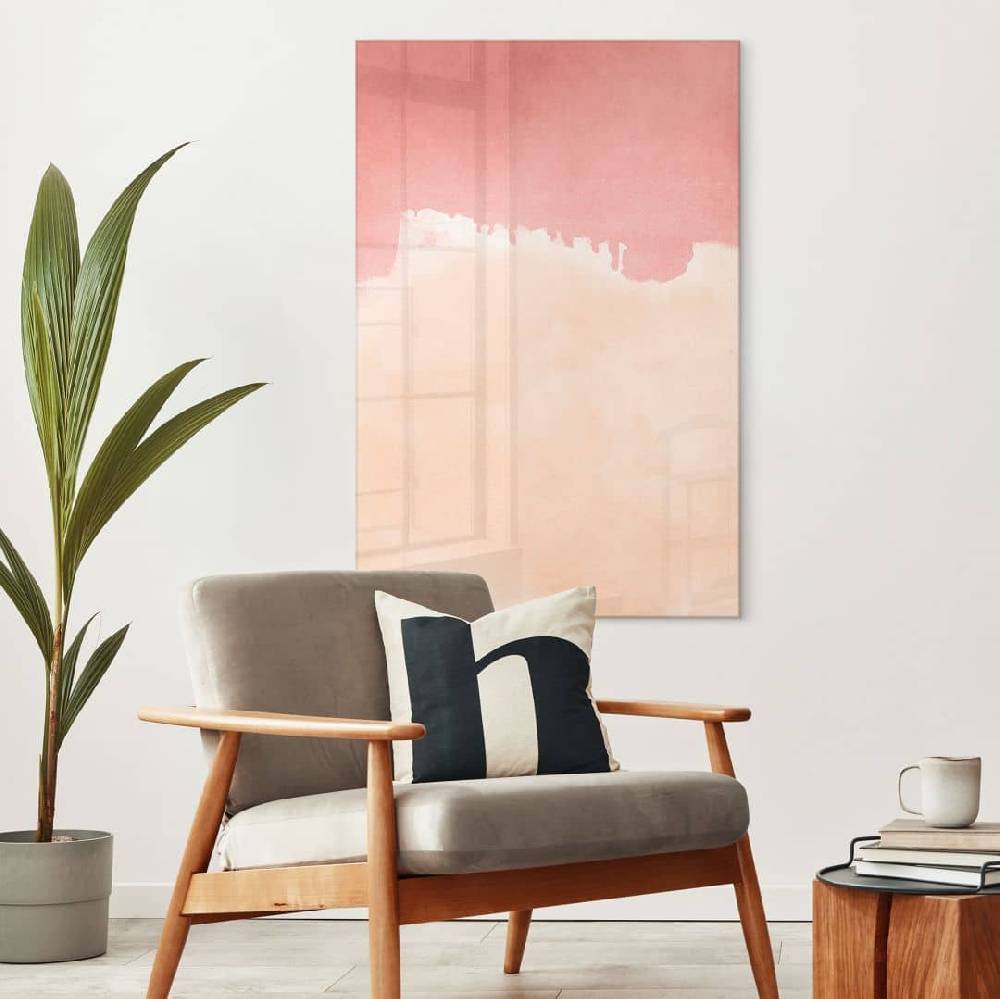 Kaeppel Acrylglasbild Pfirsichfarbener Himmel - Amini Exklusive Angebote