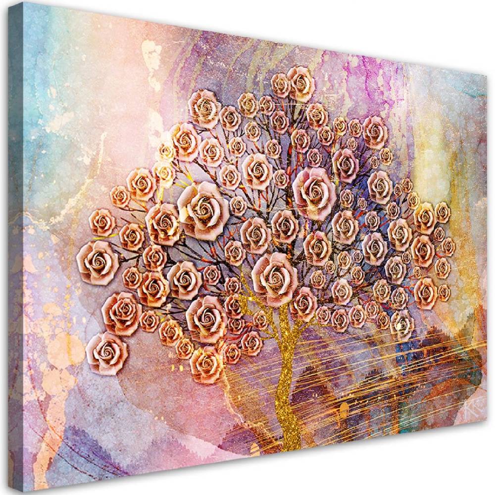 Kaeppel Leinwandbild, Baum des Lebens Klimt Große Rabatte