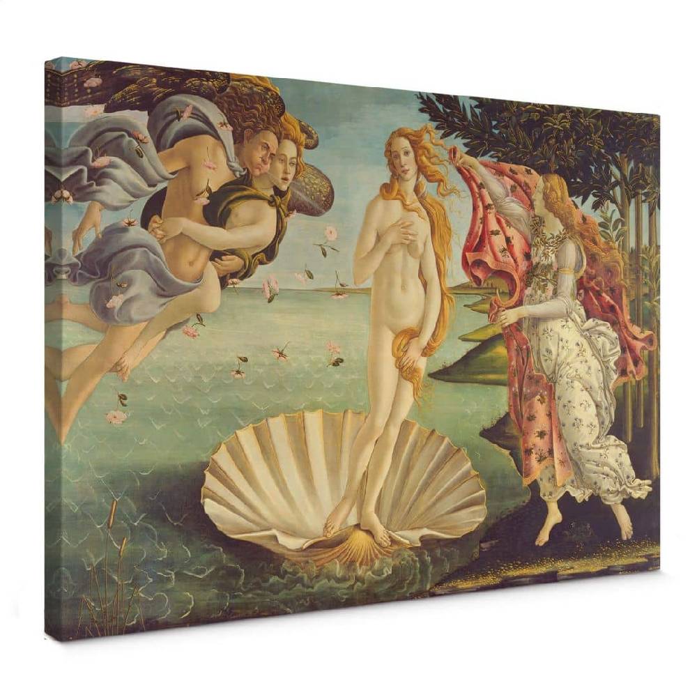 Kaeppel Leinwandbild Botticelli - Geburt der Venus