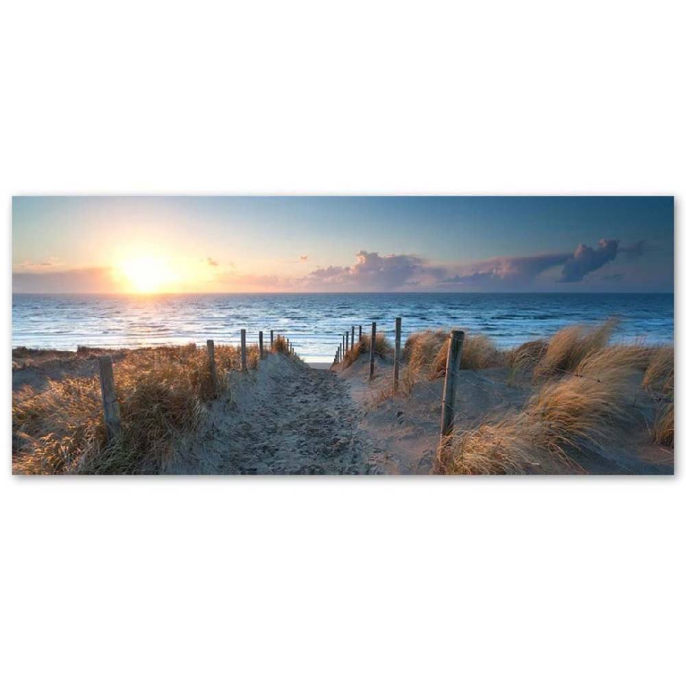 Kaeppel Leinwandbild, Sonnenuntergang am Strand Zeitbegrenzte Promotion