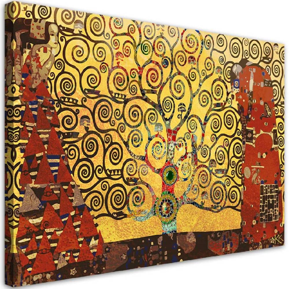Kaeppel Leinwandbild, Gustav Klimt Baum des Lebens