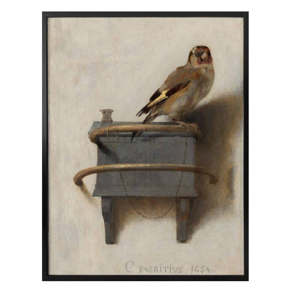 Kaeppel Poster Fabritius - Der Distelfink