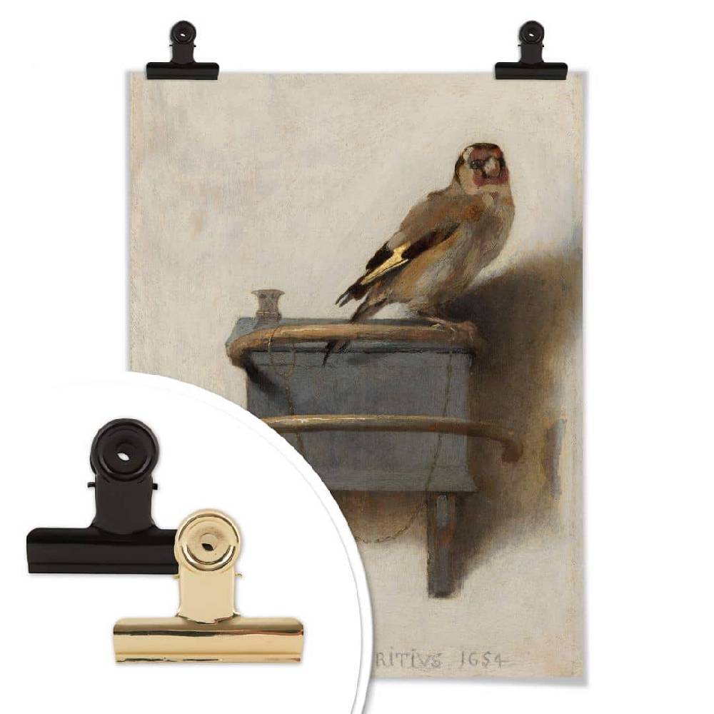 Kaeppel Poster Fabritius - Der Distelfink Nur noch ein Tag übrig