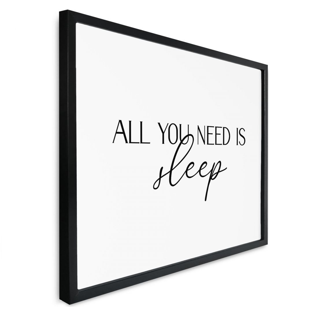 Kaeppel Poster All you need is sleep Super Rabatt