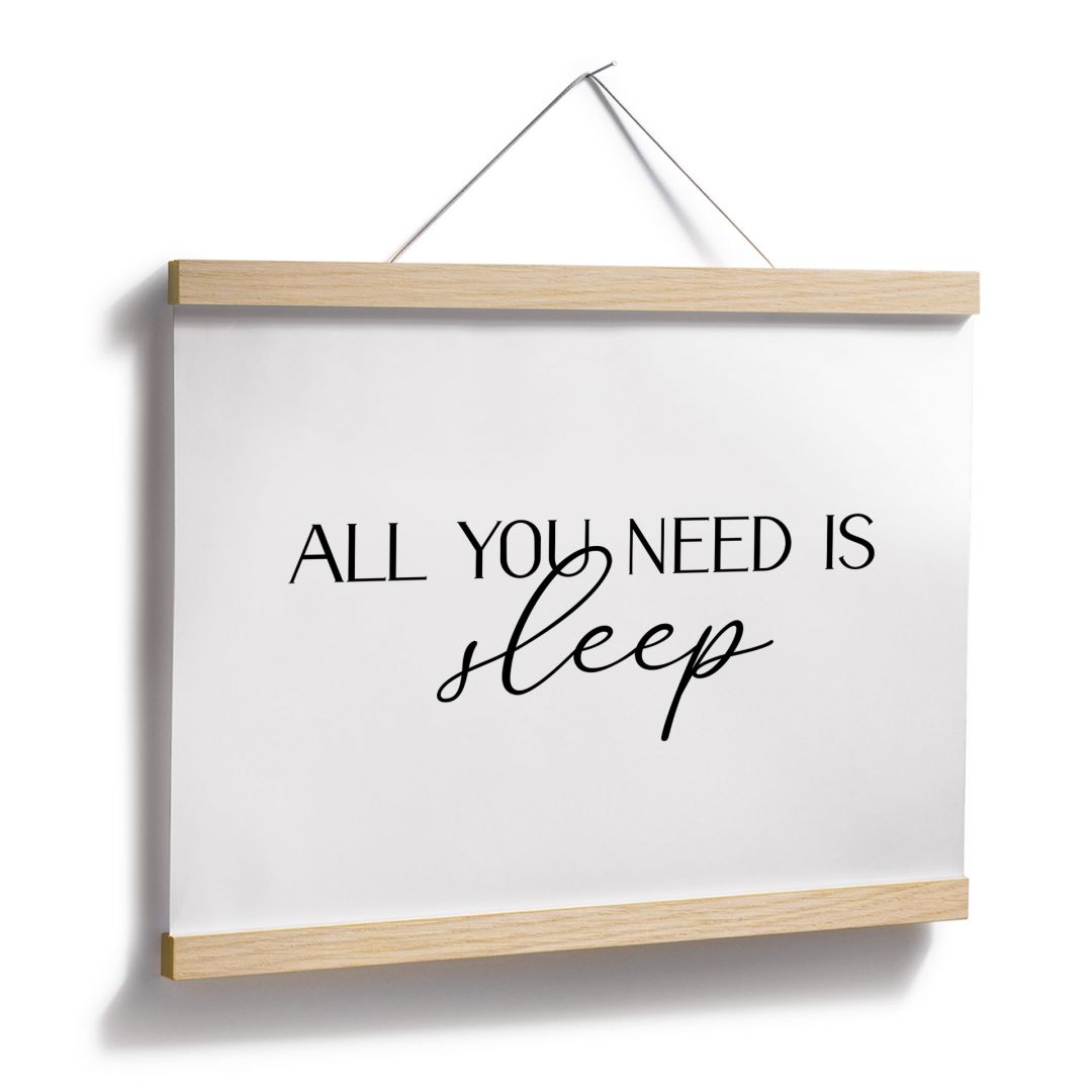 Kaeppel Poster All you need is sleep Super Rabatt