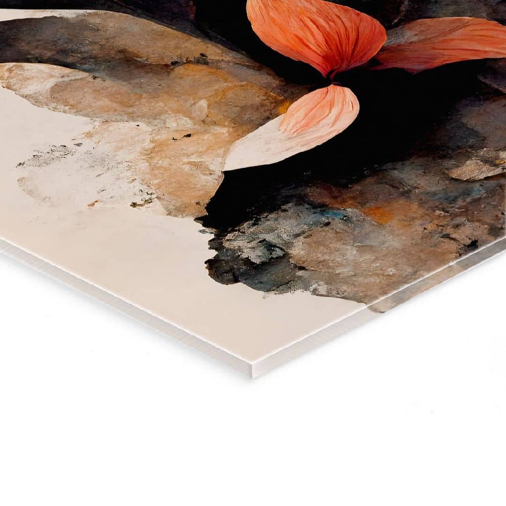 Kaeppel Acrylglasbild Korallenrote Mohnblumen - Treechild Fabrikladen