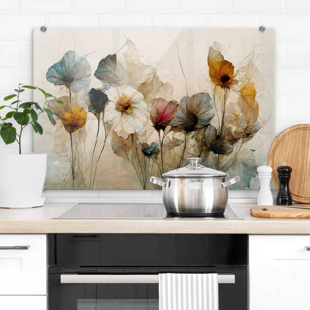 Kaeppel Spritzschutz Bouquet aus Trockenblumen - Treechild Im Verkauf