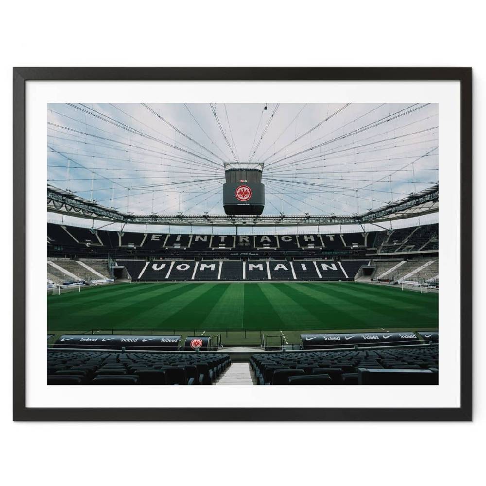 Kaeppel Poster Eintracht Frankfurt - Stadion Tribüne