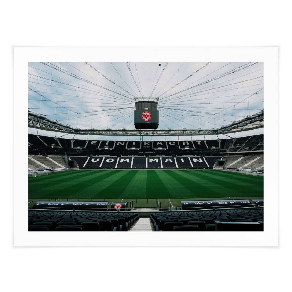 Kaeppel Poster Eintracht Frankfurt - Stadion Tribüne zollfrei