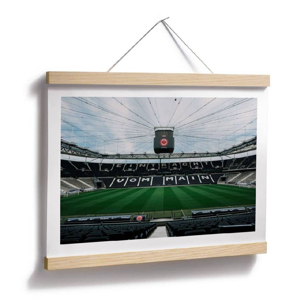 Kaeppel Poster Eintracht Frankfurt - Stadion Tribüne zollfrei