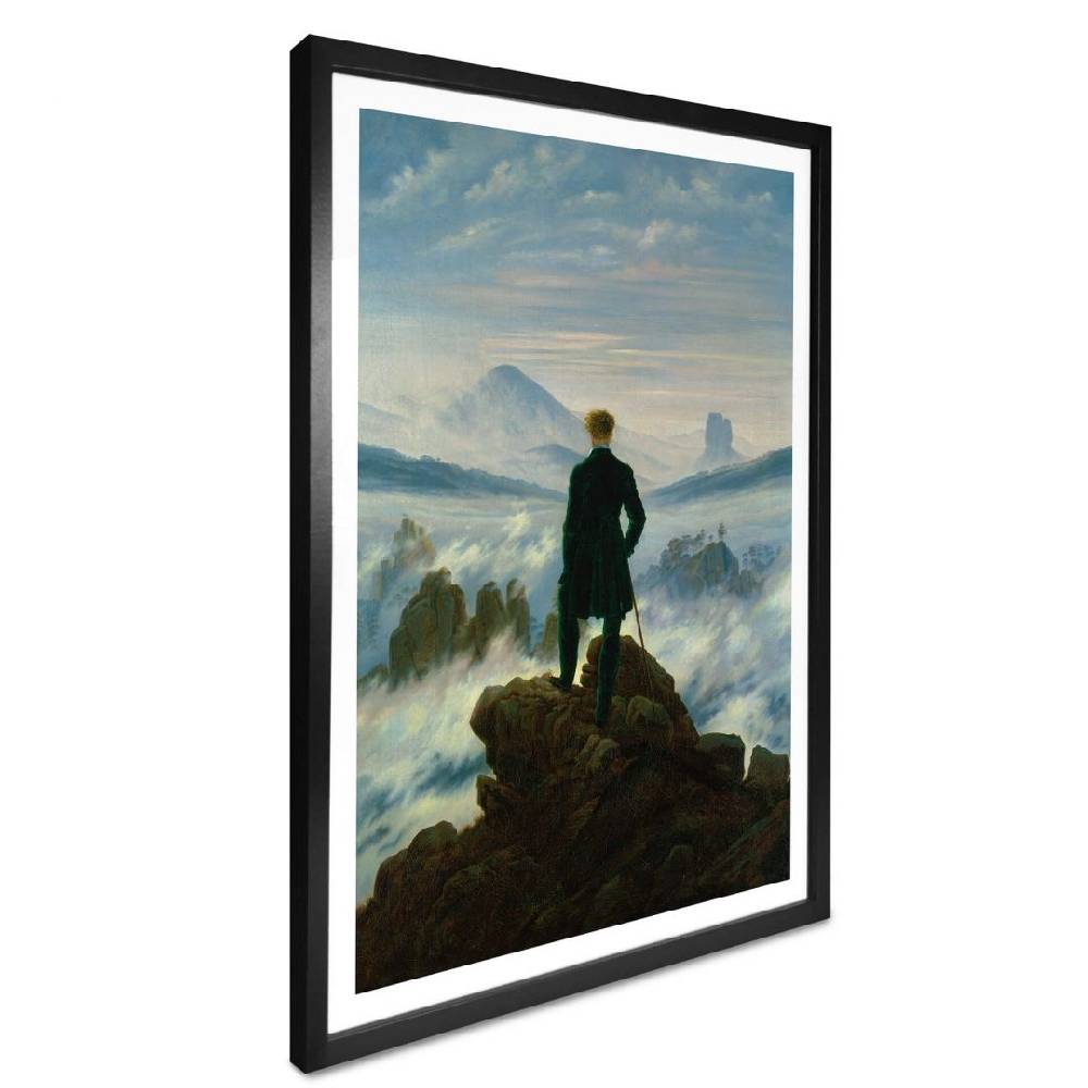 Kaeppel Poster Friedrich - Der Wanderer über dem Nebelmeer Auslauf