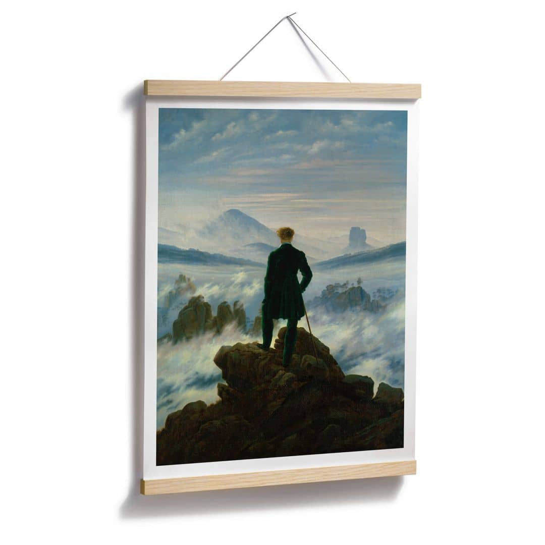 Kaeppel Poster Friedrich - Der Wanderer über dem Nebelmeer Auslauf