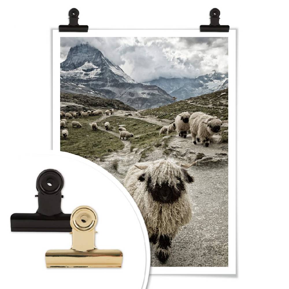 Kaeppel Poster Landolt - Ausflug in die Berge Fabrik Onlineshop