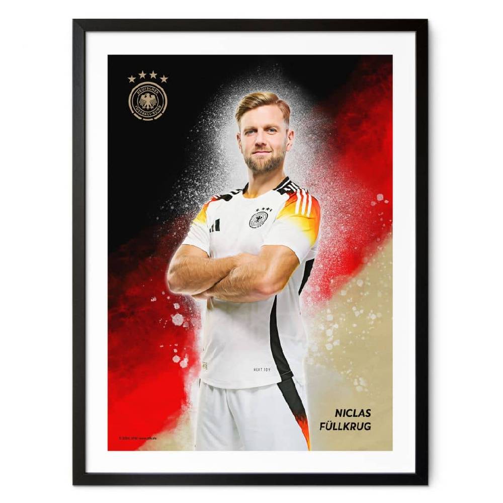 Kaeppel Poster, Wandbild DFB Füllkrug