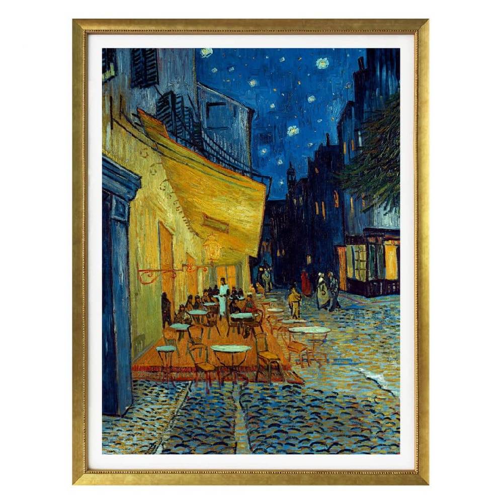 Kaeppel Poster van Gogh - Café-Terrasse am Abend