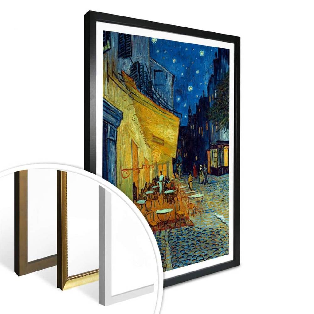 Kaeppel Poster van Gogh - Café-Terrasse am Abend Saisonschlussverkauf