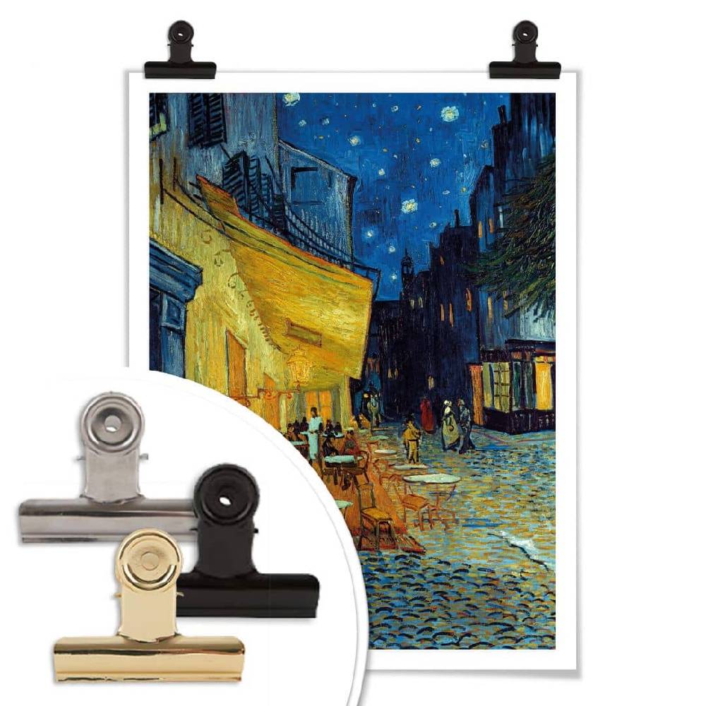 Kaeppel Poster van Gogh - Café-Terrasse am Abend Saisonschlussverkauf