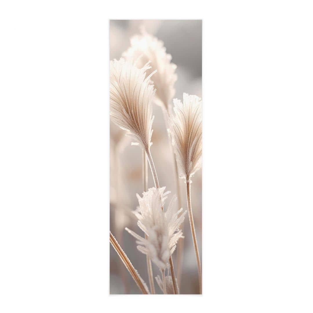 Kaeppel Stoffbild Pastellfarbene Gräser - Panorama - Treechild Osterangebot