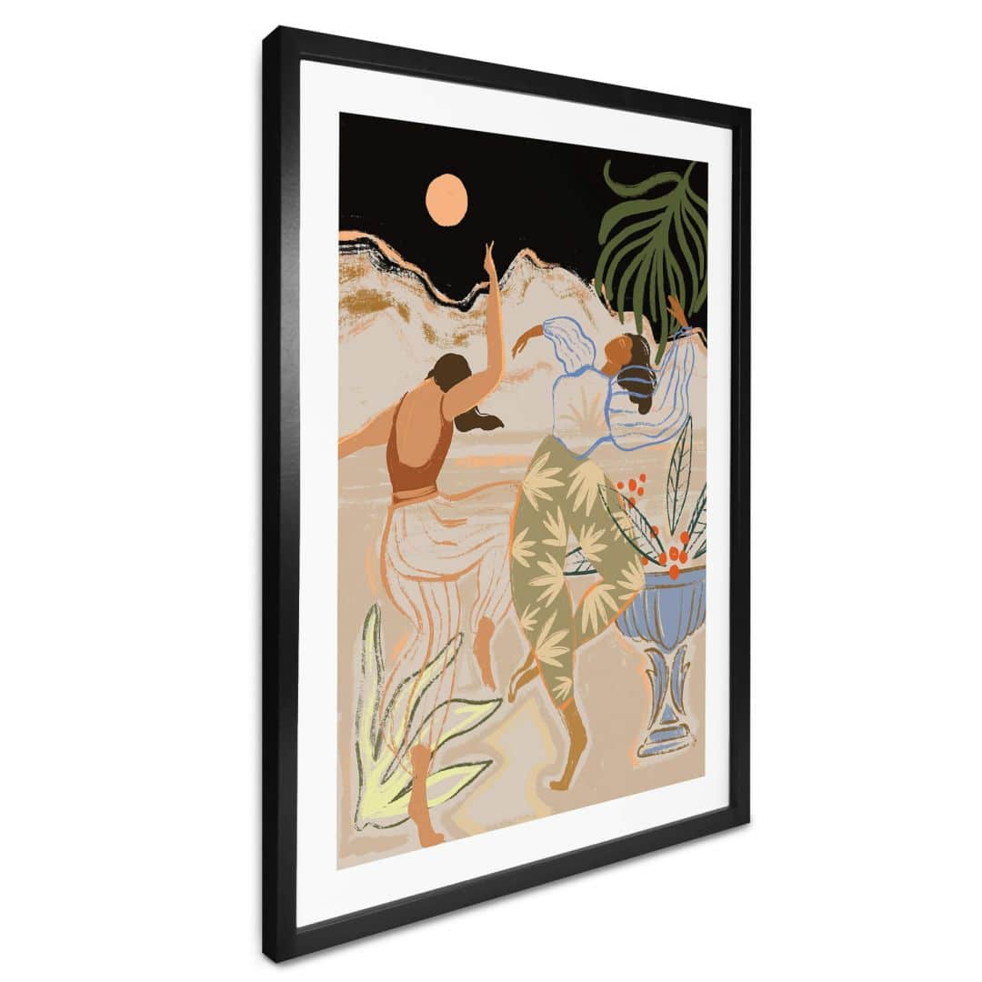 Kaeppel Poster Arty Guava - Tanzen im Mondlicht Riesige Ersparnisse