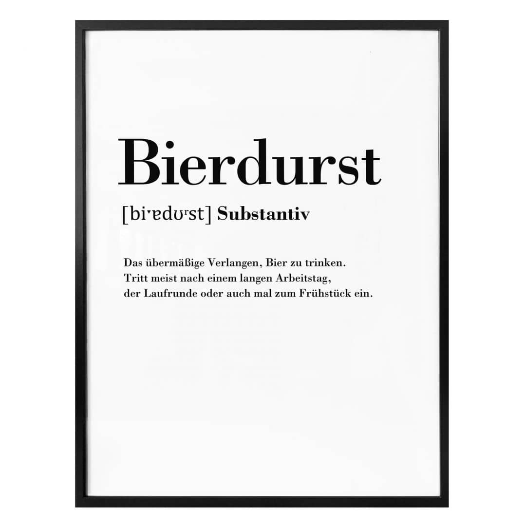 Kaeppel Poster Grammatik - Bierdurst