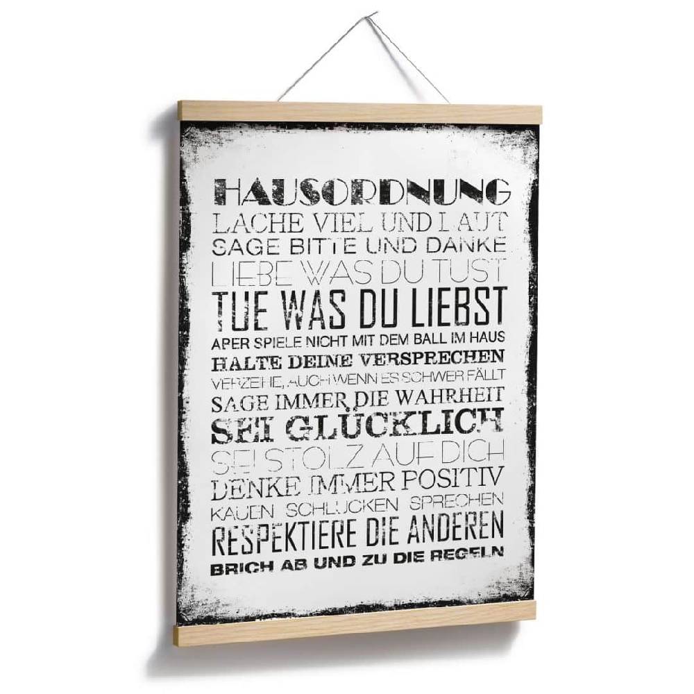 Kaeppel Poster Hausordnung Black Friday Preise