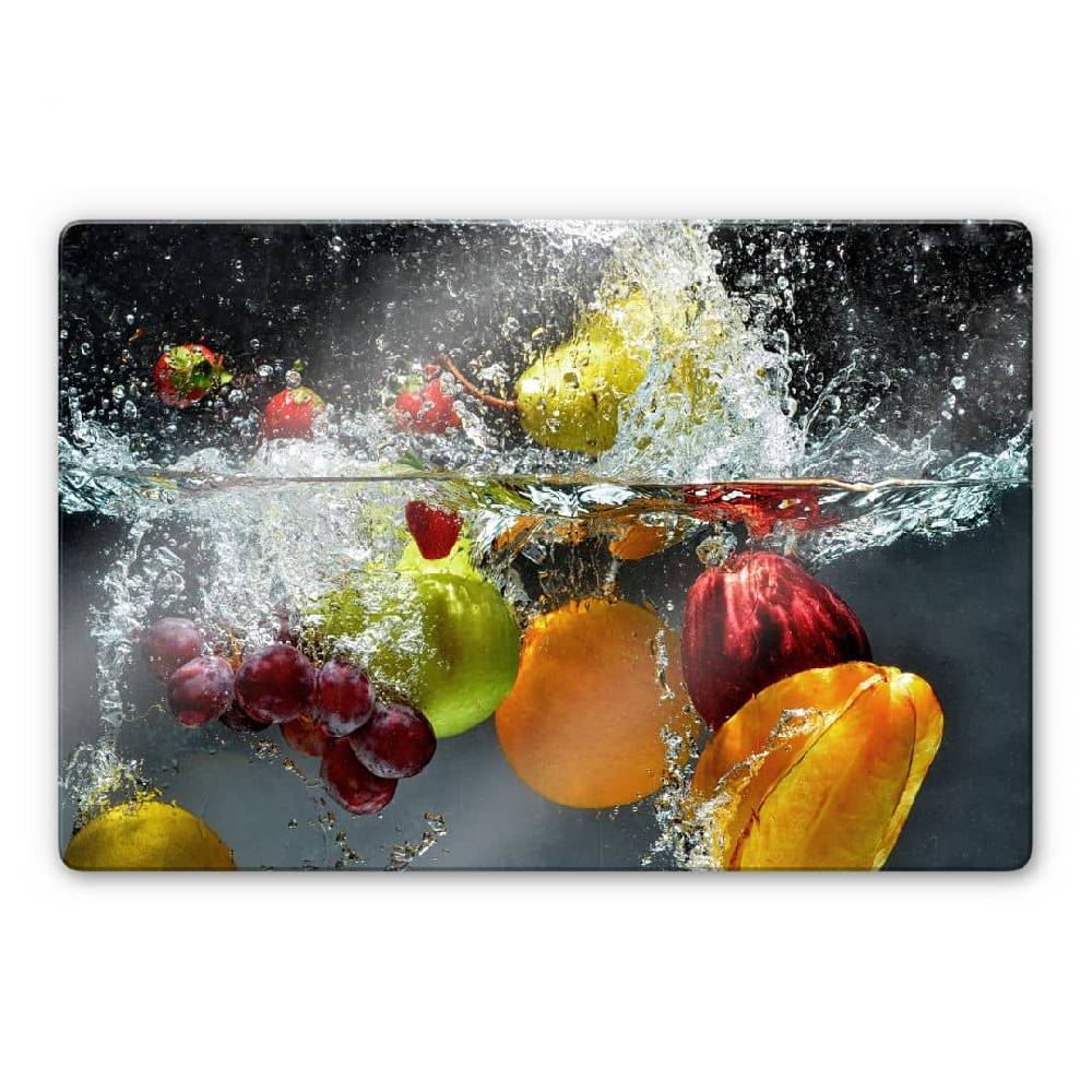 Kaeppel Glasbild Erfrischendes Obst