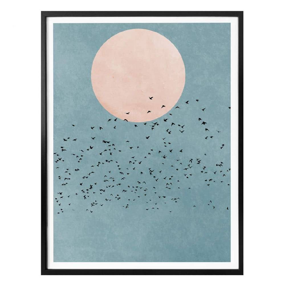 Kaeppel Poster Kubistika - Mondschein