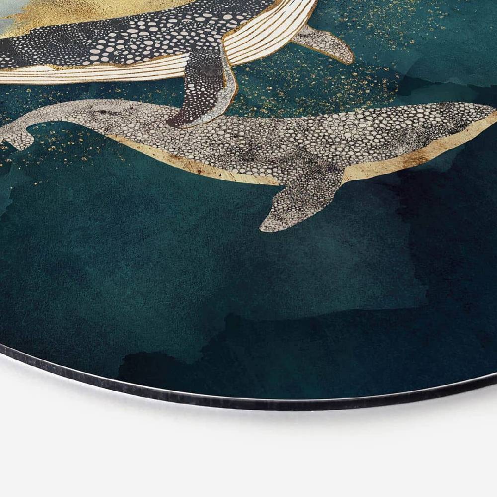 Kaeppel Alu-Dibond SpaceFrog Designs - Verbundenheit - Rund Outlet