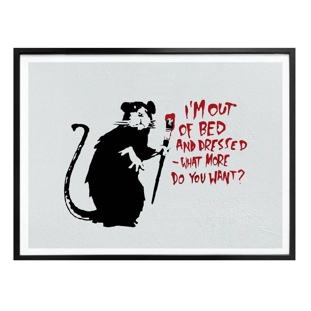 Kaeppel Poster Banksy - Out Of Bed